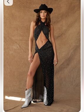 12th Tribe | Dresses | 2th Tribe Princesa White Lace Drop Waist Maxi Dress 
